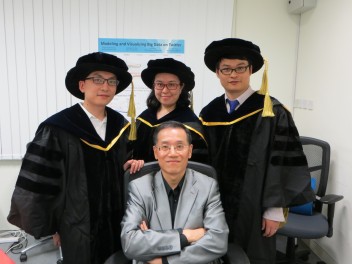 Three more PhDs from the Lab